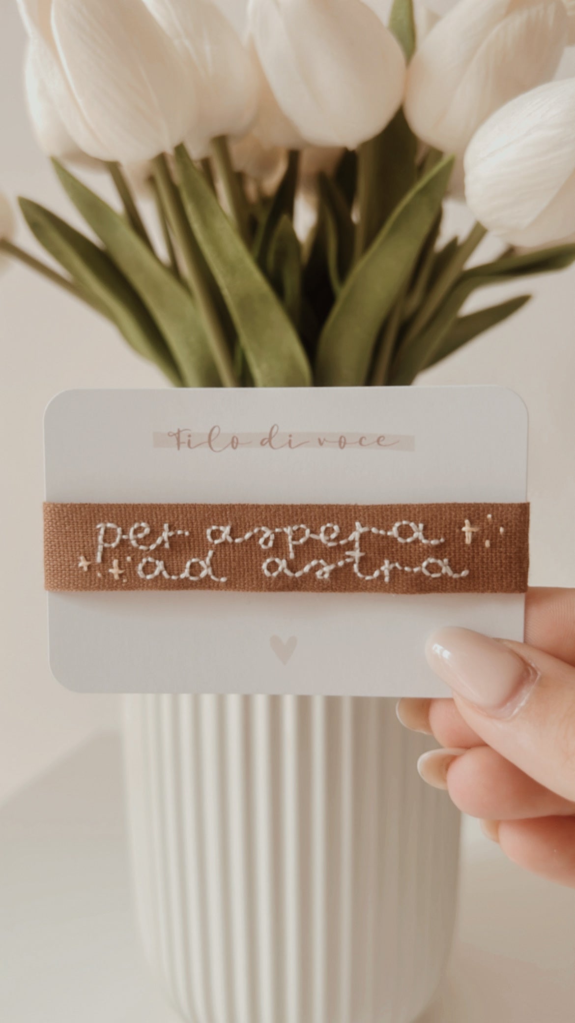 Portachiavi ricamato personalizzato