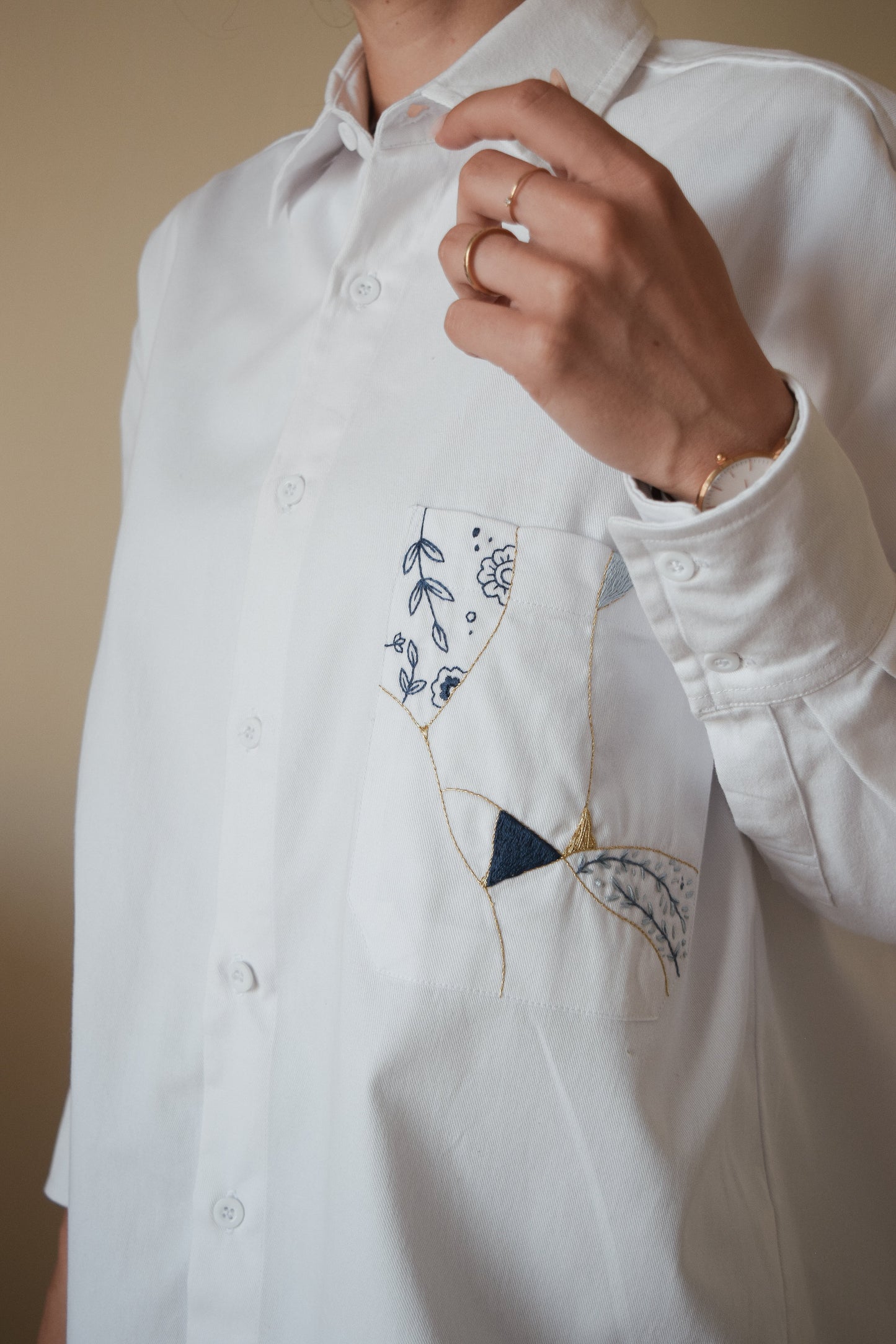 Camicia Kintsugi Blu | L