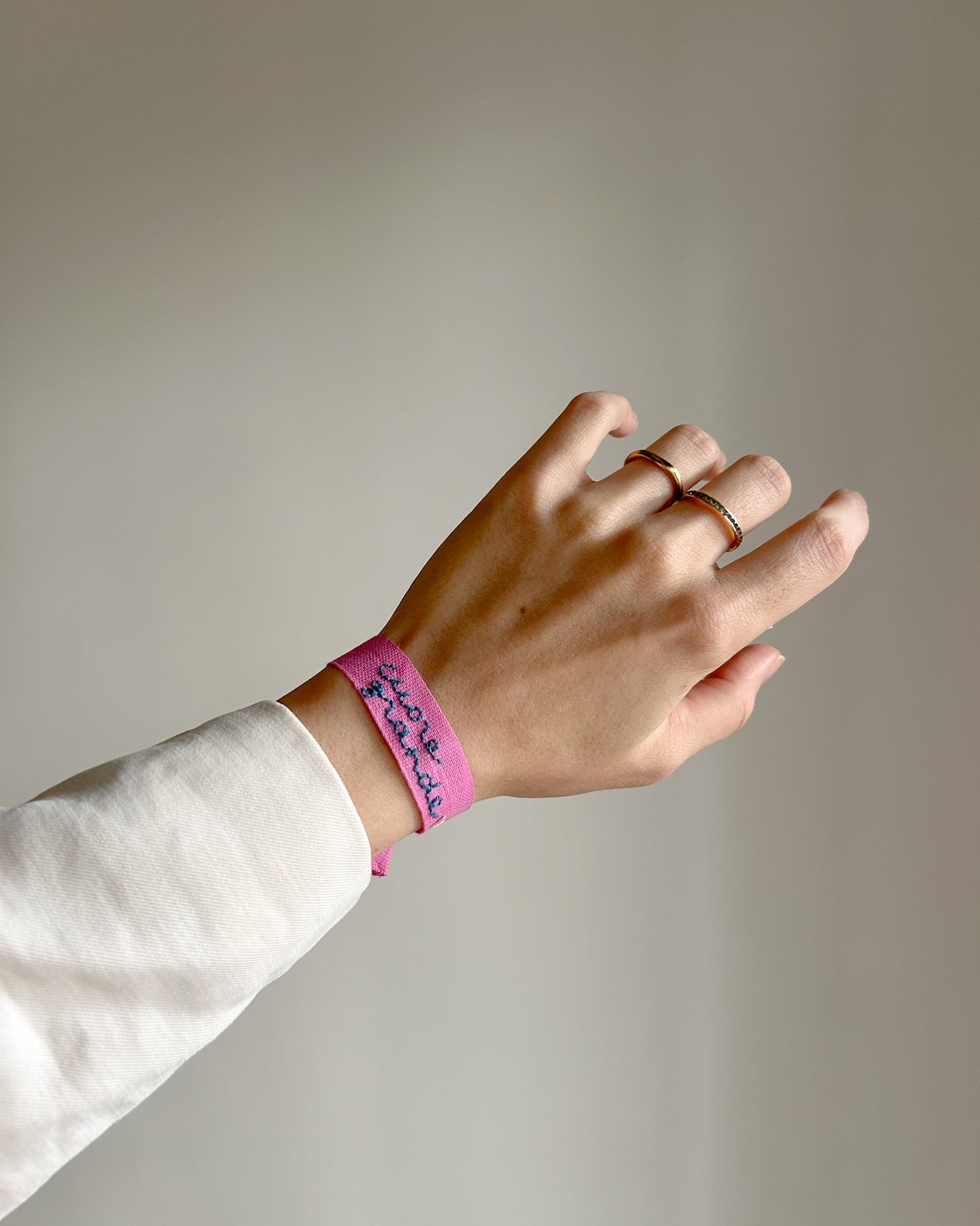 Braccialetto con dedica