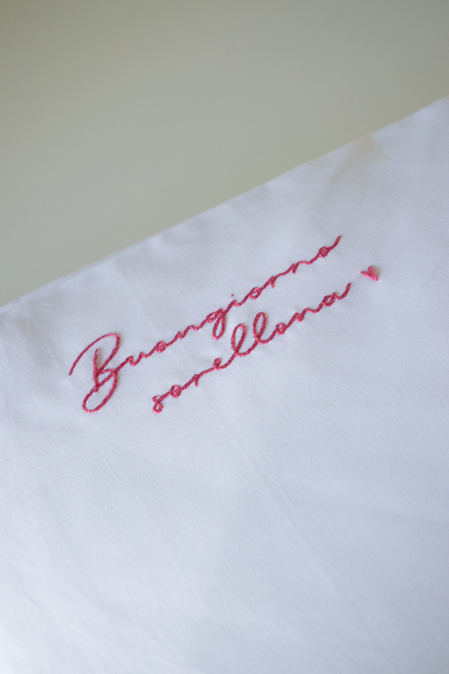 Federa personalizzata “Buongiorno + soprannome"