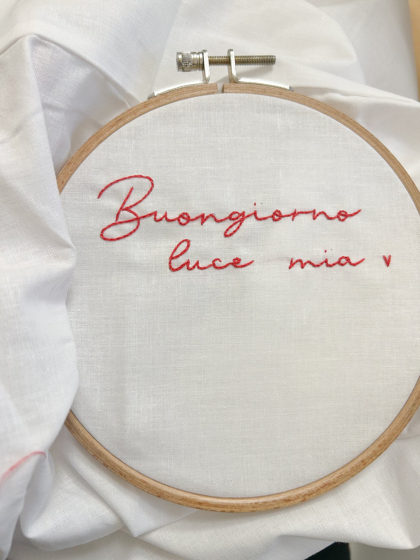 Federa personalizzata “Buongiorno + soprannome"