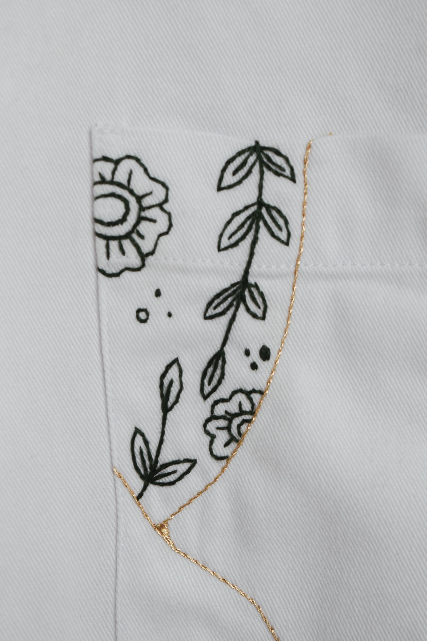 Camicia Kintsugi Verde| XS-S