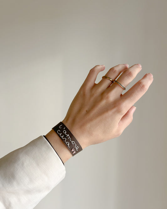 Braccialetto con dedica