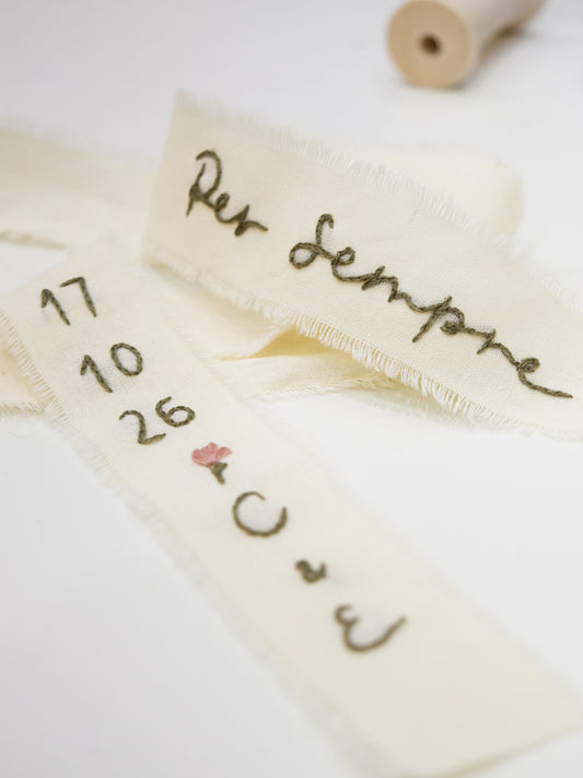 Nastro per bouquet personalizzato
