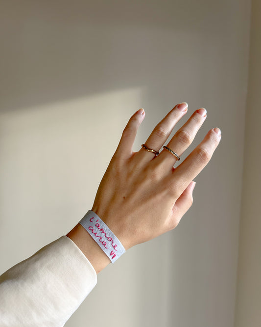 Braccialetto con dedica
