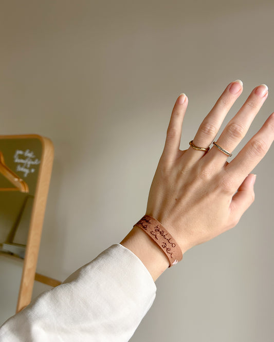 Braccialetto con dedica