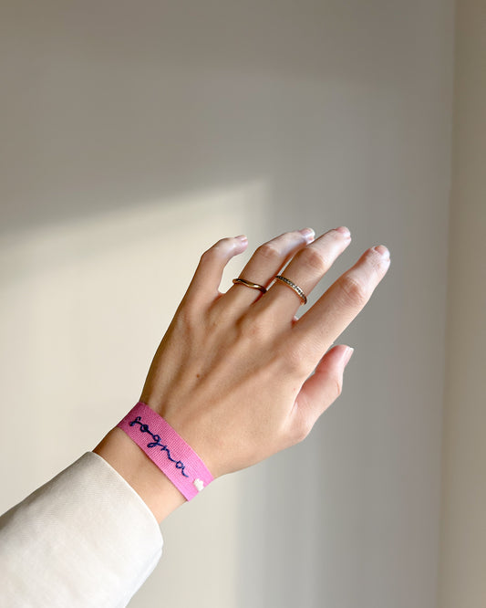 Braccialetto con dedica